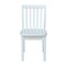 International Concepts Rectangle Set of 2 Mission Juvenile Chairs, 13 in W, 16 in L, 26 in H, Wood, White CC08-263P - alternate 3